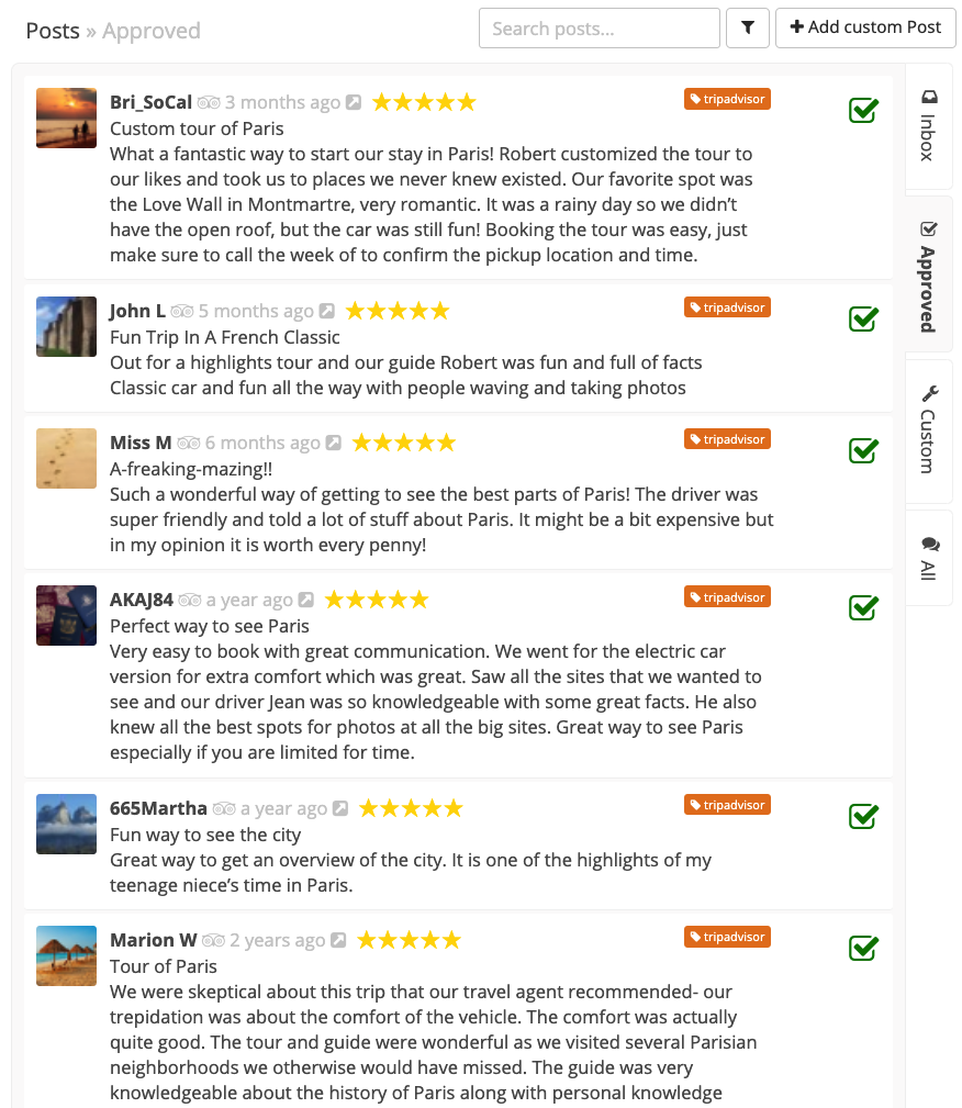 tripadvisor tour company reviews